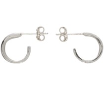 Silver Miur Hoop Earrings