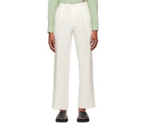 Off-White Linen Trousers
