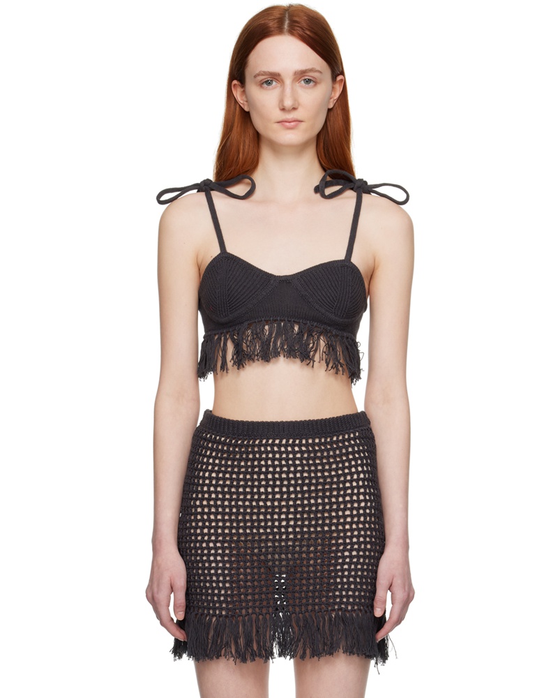 The Garment Damen Gray Egypt Bra