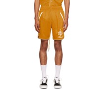 Yellow Track Shorts