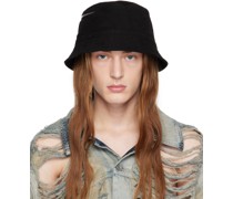 Black Pocket Gilligan Hat