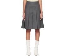 SSENSE Exclusive Gray Midi Skirt