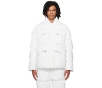 White Harbin Puffer Jacket