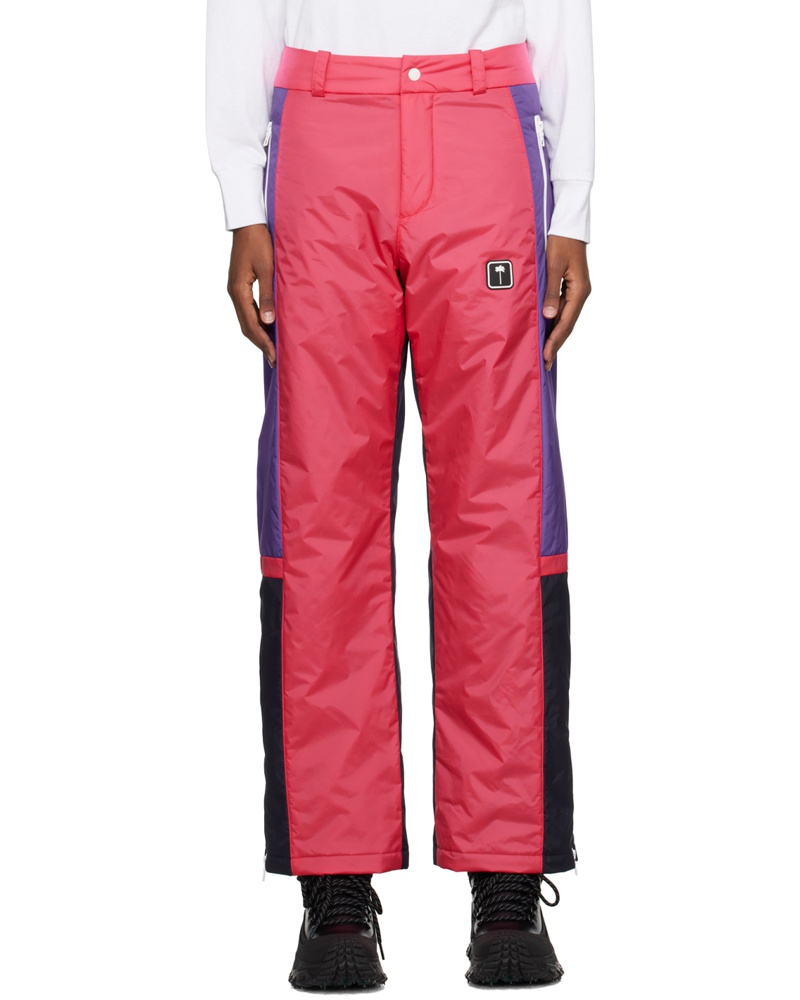 Palm Angels Damen Pink Thunderbolt Ski Pants