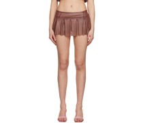 Brown Queenie Miniskirt