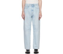 Blue Extended Third Cut Jeans
