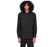 Black Button-Up Shirt
