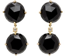 Gold & Black Monochrome Earrings