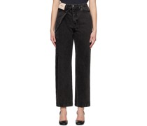 Black Tuck Jeans