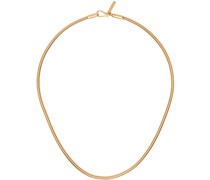 Gold Serpent Chain Necklace