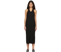 Black Arya Mid-Length Dress