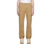 Beige Icon Trousers