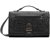 Black Small Pebbled Leather Bag