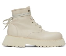 Off-White Micarro Lace-Up Ankle Boots