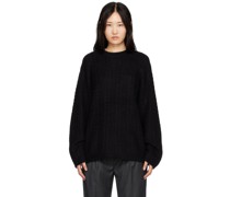 Black Verbier Sweater