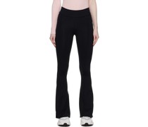Black Luna Flare Leggings