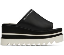 Black Sneak-Elyse Sandals