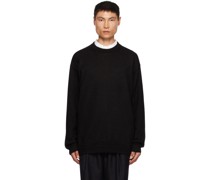 Black Crewneck Sweater