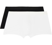 Two-Pack Black & White Pure Briefs