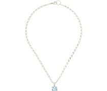 SSENSE Exclusive Silver Topaz Gemstone Necklace