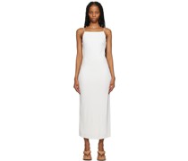 White Mode Midi Dress