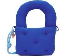 Blue Mini Plush Bag