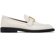 White Marcie Loafers