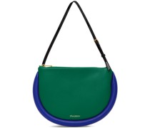 Green & Blue 'The Bumper' Moon Bag