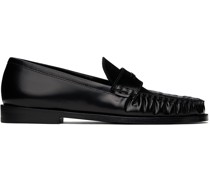 Black Loulou Loafers