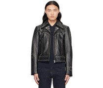 Black Gover Leather Jacket