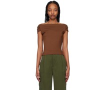 Brown Cello Tank Top
