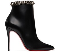 Black Booty Chain 100mm Boots