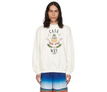 White 'Casa Way' Sweatshirt