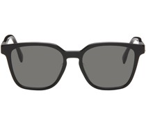 Black Diagonal Sunglasses