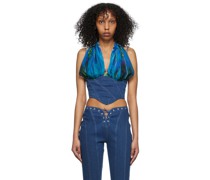 Blue Denim Tank Top