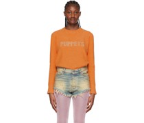 Orange Organic Cotton Sweater