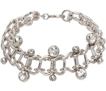 Silver Crystal Mindy Bracelet