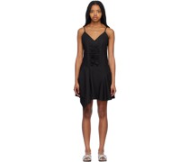 Black Recess Minidress