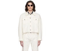 White Natacha Ramsay-Levi Edition Grosieur Denim Jacket