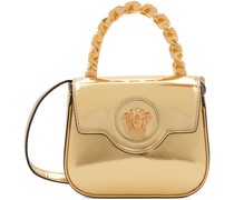 Gold Mini 'La Medusa' Bag