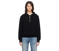 Black High Neck Sweater
