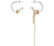 Silver & Gold Moore Earrings