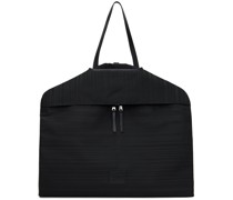 Black Shadow Stripe Suit Bag