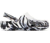 & Classic Marbled Clogs