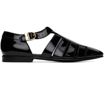 Black Gabry Sandals