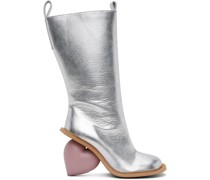 Silver Love Boots