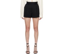 Black High Waisted Shorts