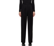 Black Valentina Trousers