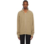 SSENSE Exclusive Beige Hoodie