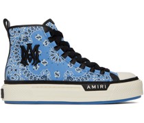 Blue Bandana M.A. Court Hi Sneakers